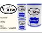 Preview: Hummer, White, 50 / WA8624 / WA492P: 500ml Lackdose + 500ml Klarlack + 250ml Härter - Set, von ATW Autoteile West.